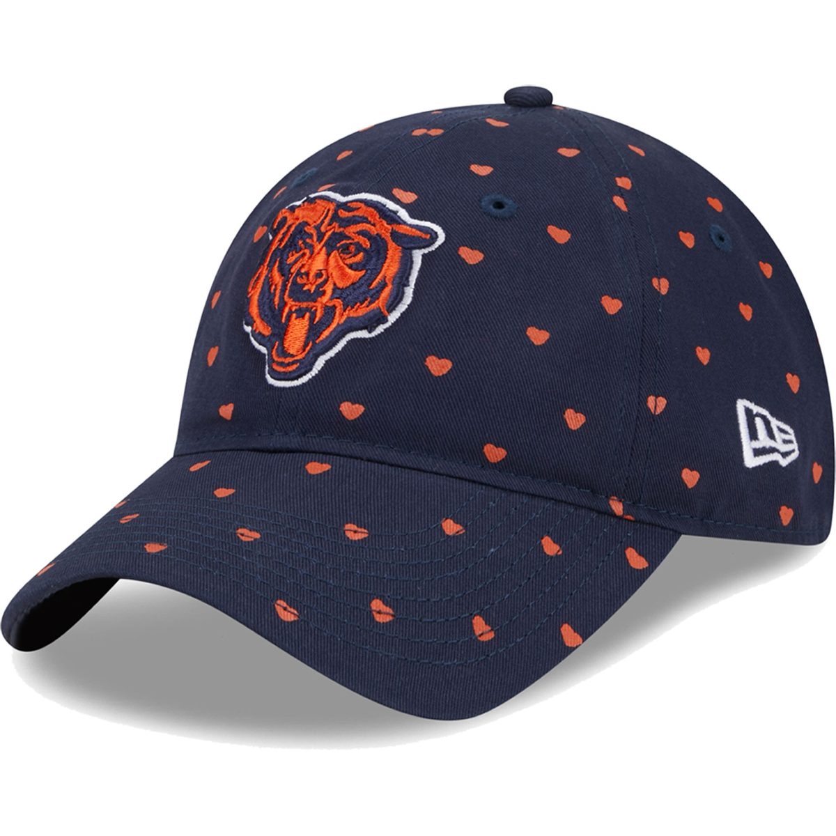 girls preschool new era navy chicago bears hearts 9twenty adjustable hat Collection | Bears Jerseys NFL Fan Gear
