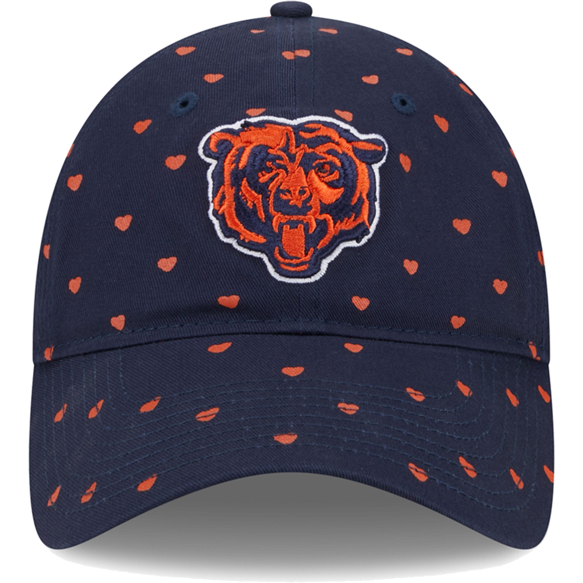 girls preschool new era navy chicago bears hearts 9twenty adjustable hat Collection | Bears Jerseys NFL Fan Gear