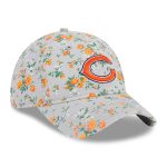 girls youth new era gray chicago bears bouquet 9twenty adjustable hat Collection | Bears Jerseys NFL Fan Gear