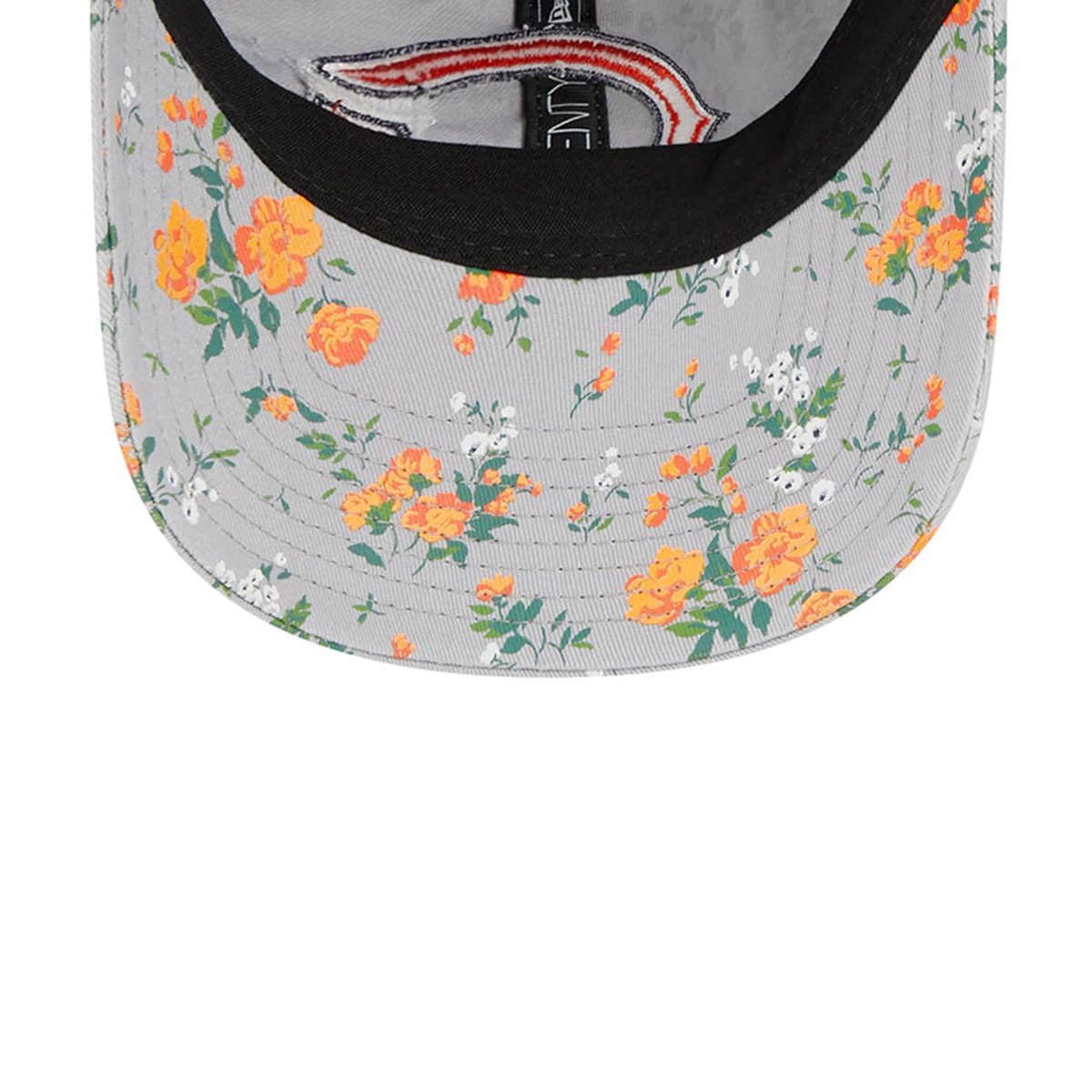 girls youth new era gray chicago bears bouquet 9twenty adjustable hat Collection | Bears Jerseys NFL Fan Gear