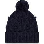 girls youth new era navy chicago bears toasty cuffed knit hat with pom Collection | Bears Jerseys NFL Fan Gear