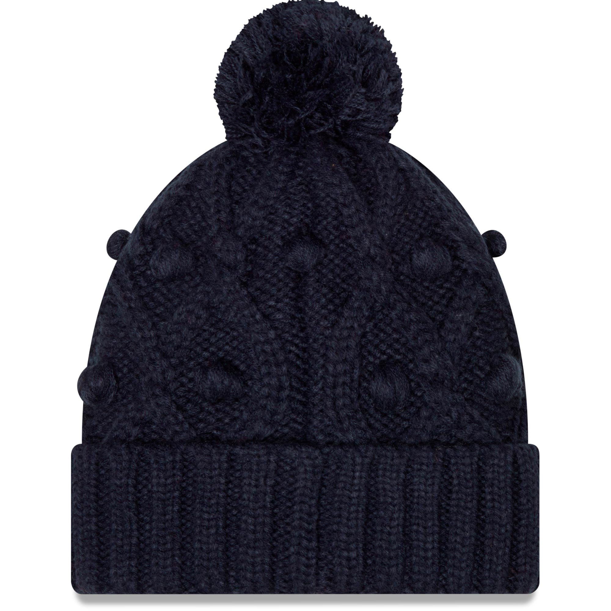girls youth new era navy chicago bears toasty cuffed knit hat with pom Collection | Bears Jerseys NFL Fan Gear