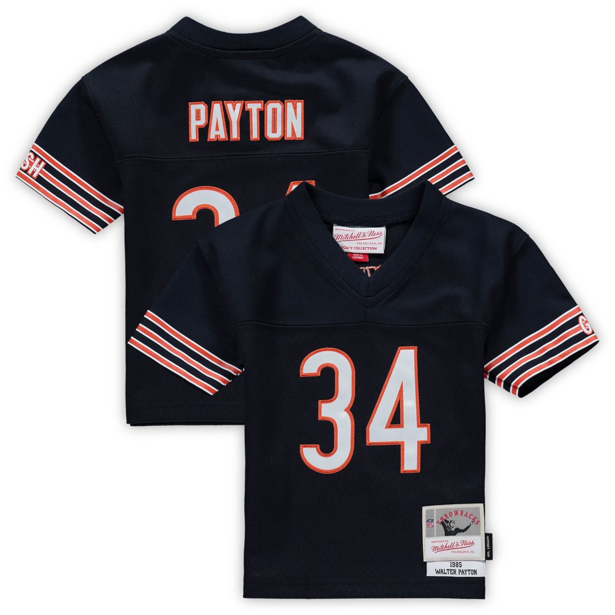 infant mitchell amp ness walter payton navy chicago bears 1985 retired legacy jersey Collection | Bears Jerseys NFL Fan Gear