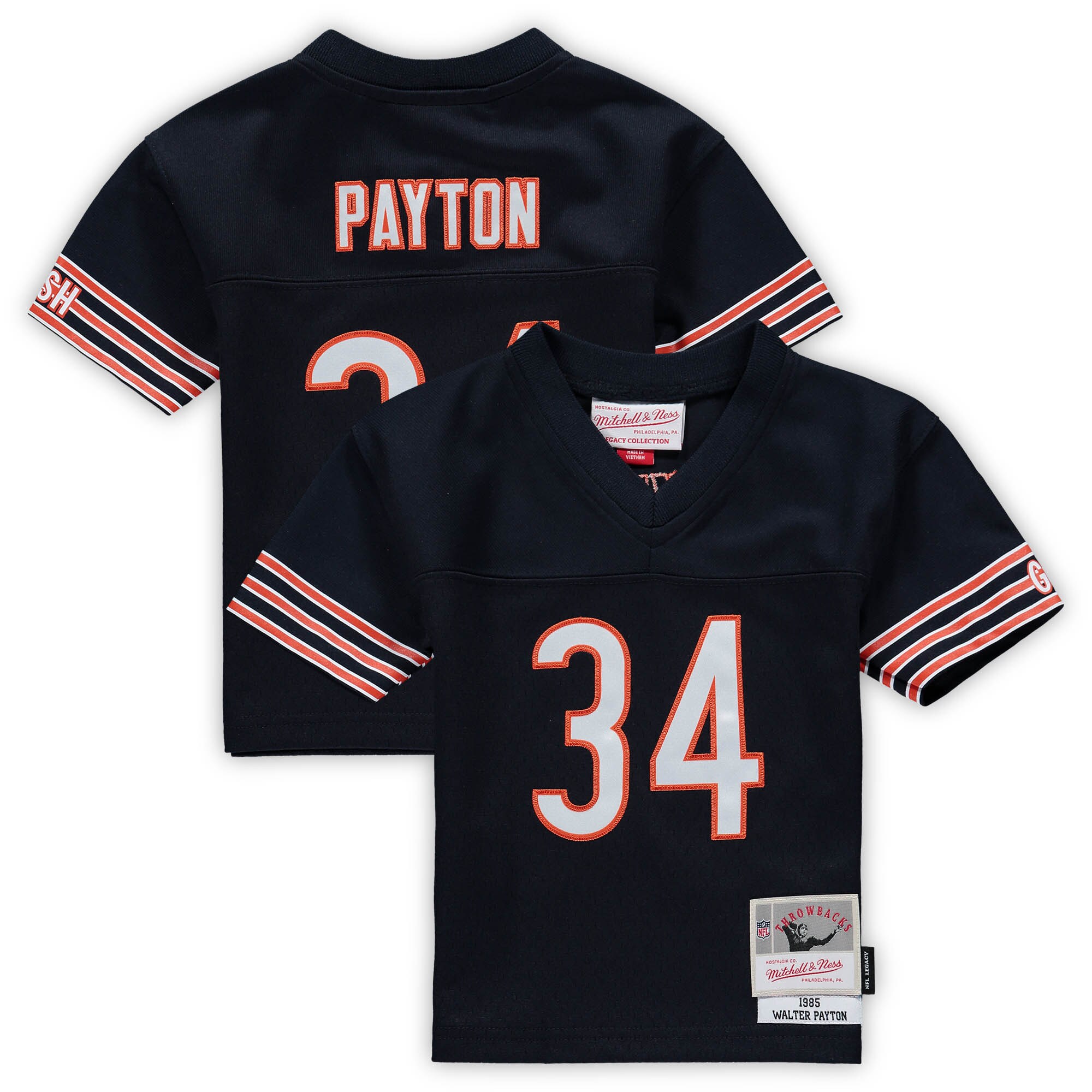 infant mitchell amp ness walter payton navy chicago bears 1985 retired legacy jersey Collection | Bears Jerseys NFL Fan Gear
