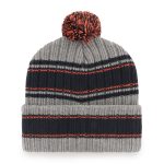mens 47 graphite chicago bears rexford cuffed knit hat with pom Collection | Bears Jerseys NFL Fan Gear