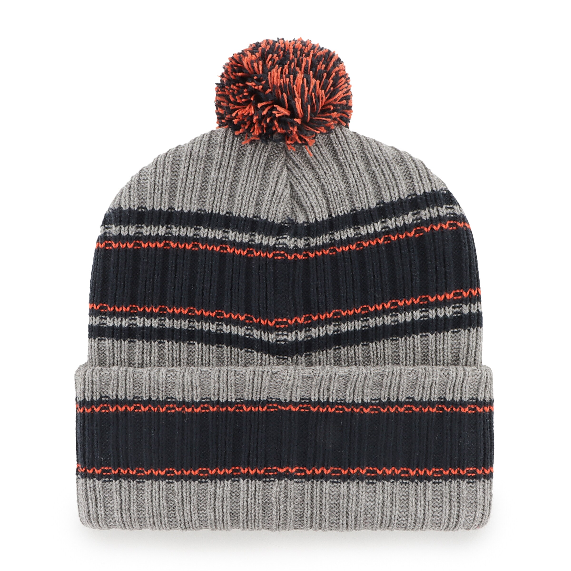 mens 47 graphite chicago bears rexford cuffed knit hat with pom Collection | Bears Jerseys NFL Fan Gear