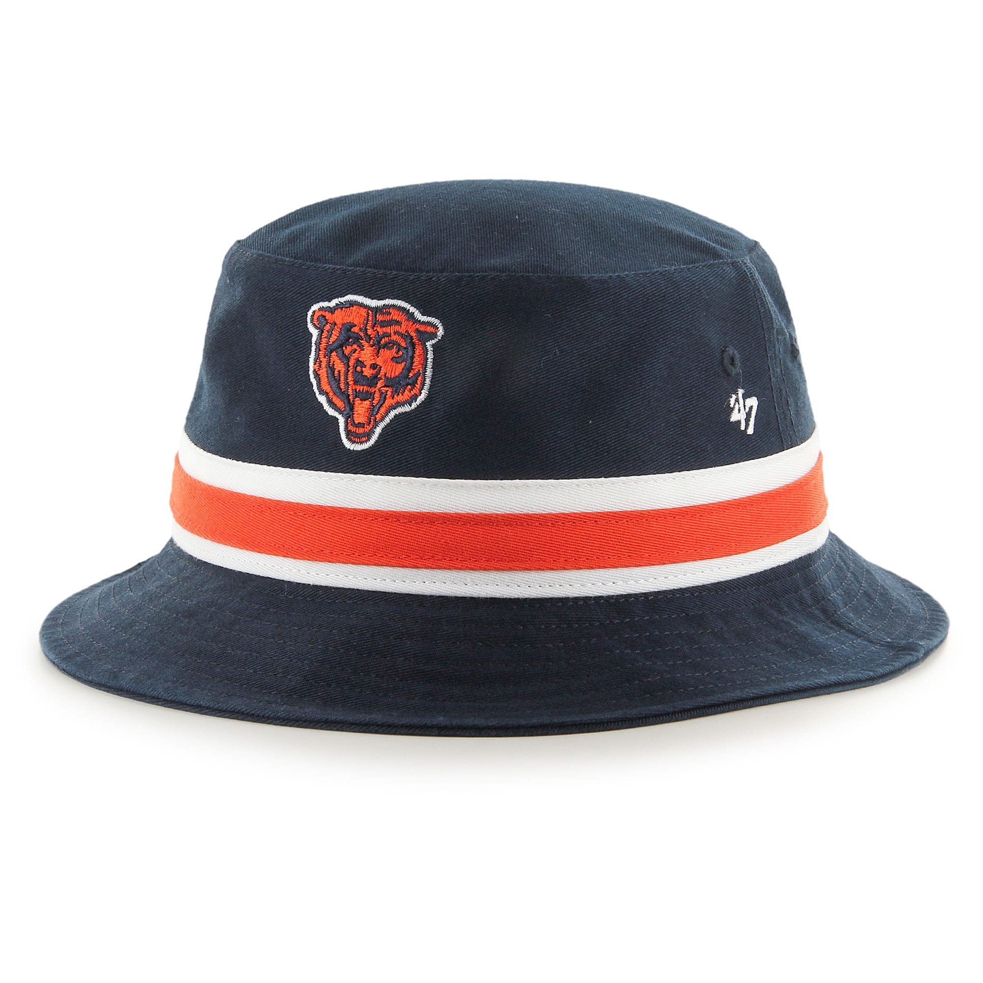 mens 47 navy chicago bears striped bucket hat Collection | Bears Jerseys NFL Fan Gear