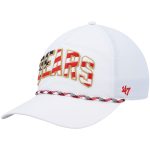 mens 47 white chicago bears hitch stars and stripes trucker adjustable hat Collection | Bears Jerseys NFL Fan Gear