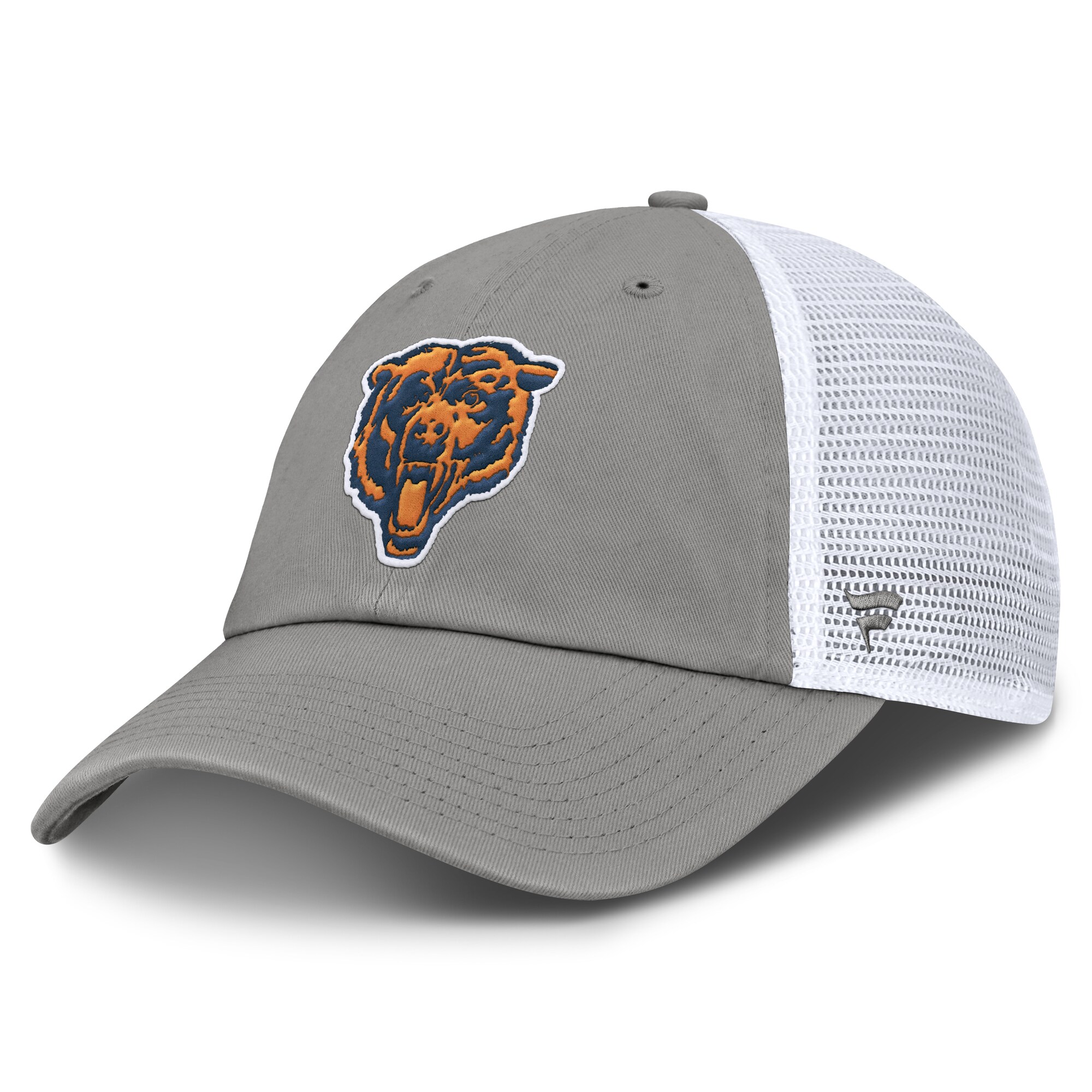 mens fanatics graywhite chicago bears vintage trucker adjustable hat Collection | Bears Jerseys NFL Fan Gear