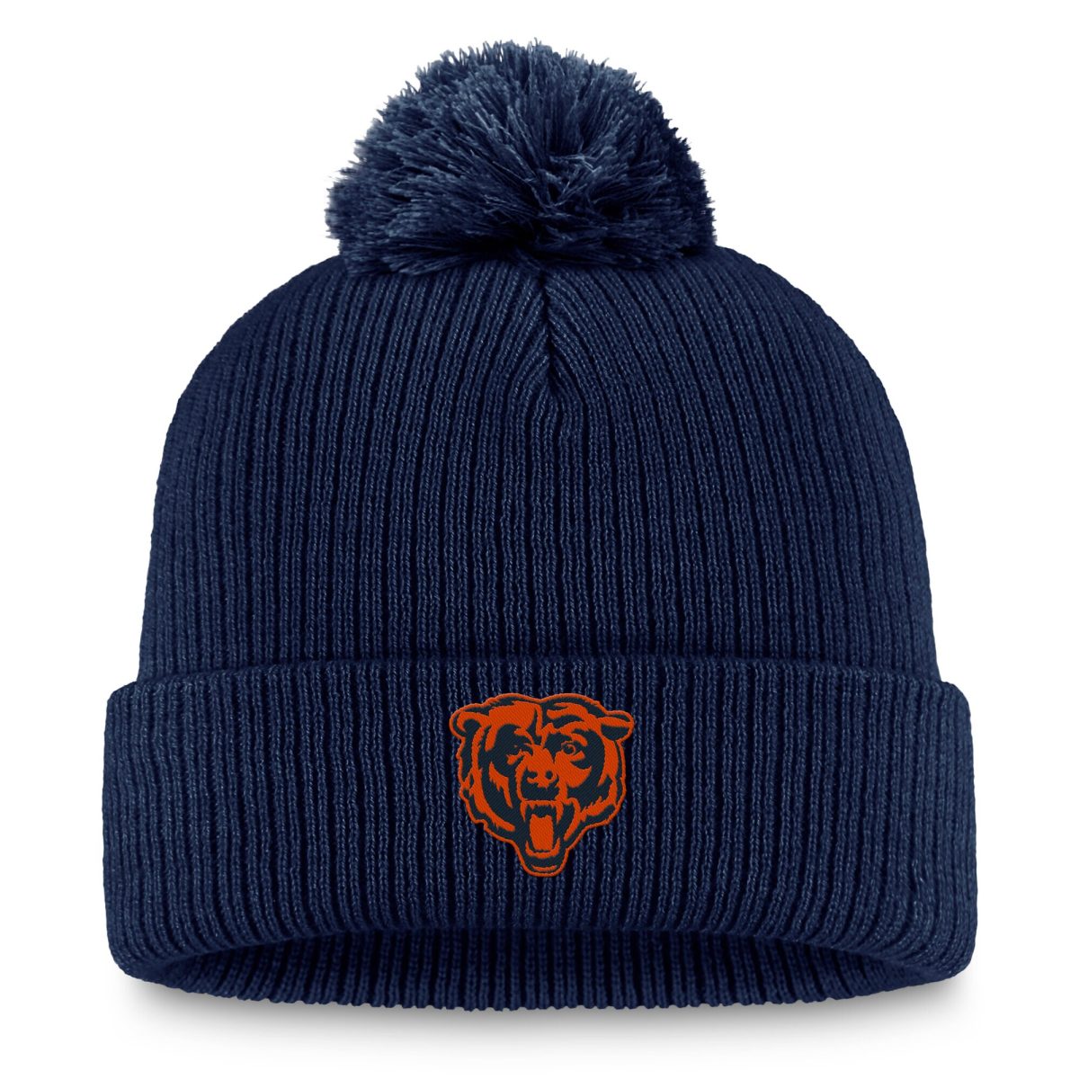 mens fanatics navy chicago bears cuffed knit hat with pom Collection | Bears Jerseys NFL Fan Gear