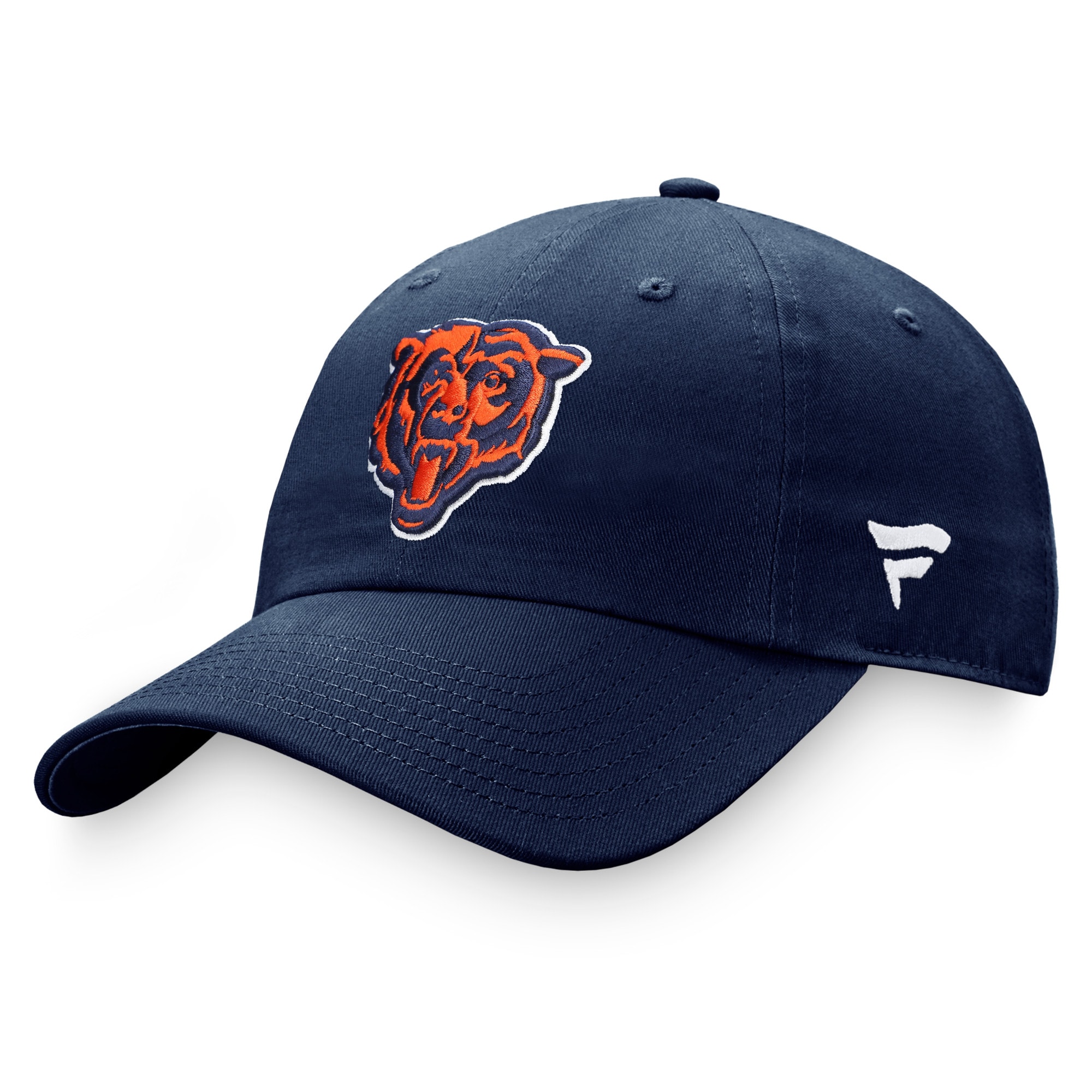 mens fanatics navy chicago bears fundamental adjustable hat Collection | Bears Jerseys NFL Fan Gear