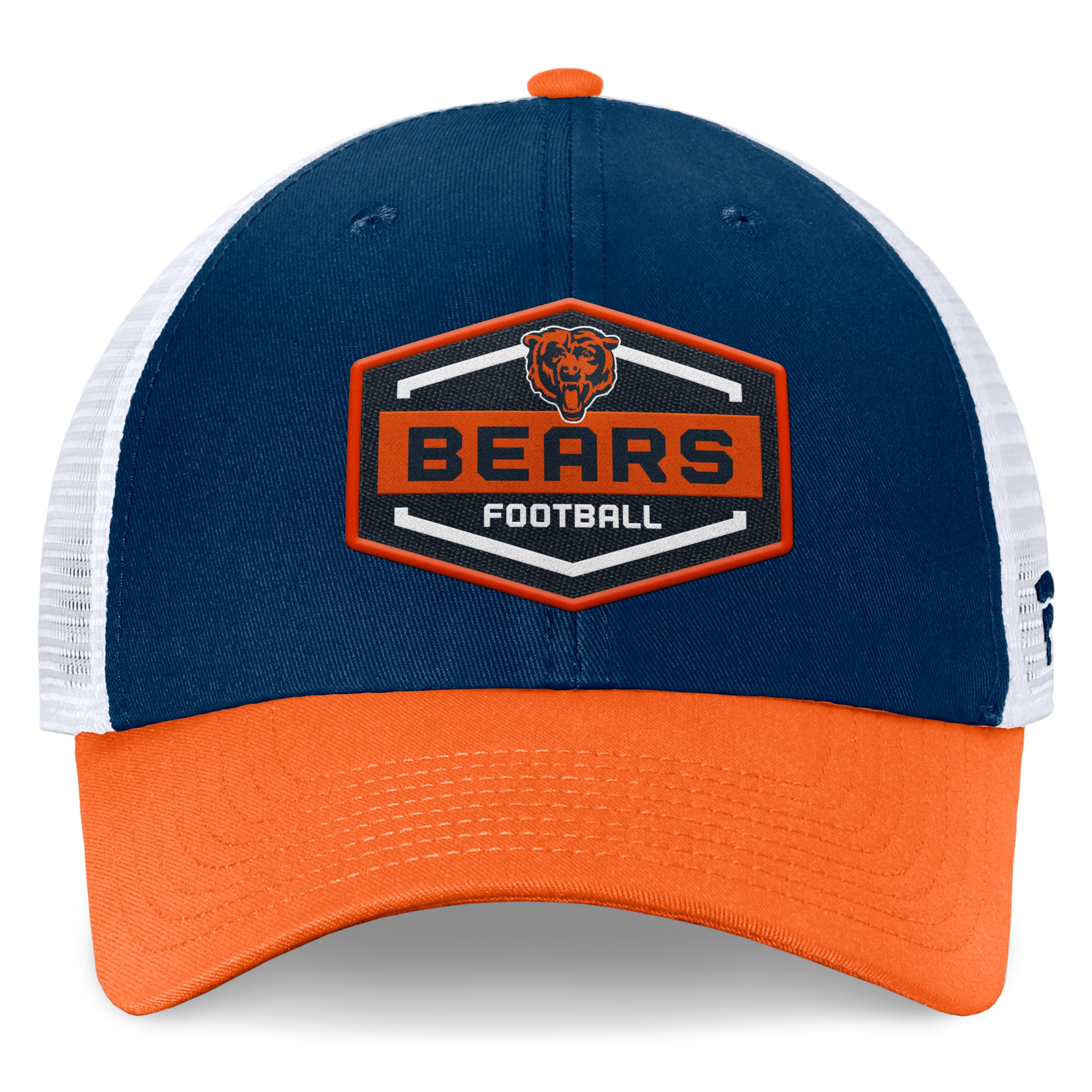 mens fanatics navyorange chicago bears bench trucker adjustable hat Collection | Bears Jerseys NFL Fan Gear