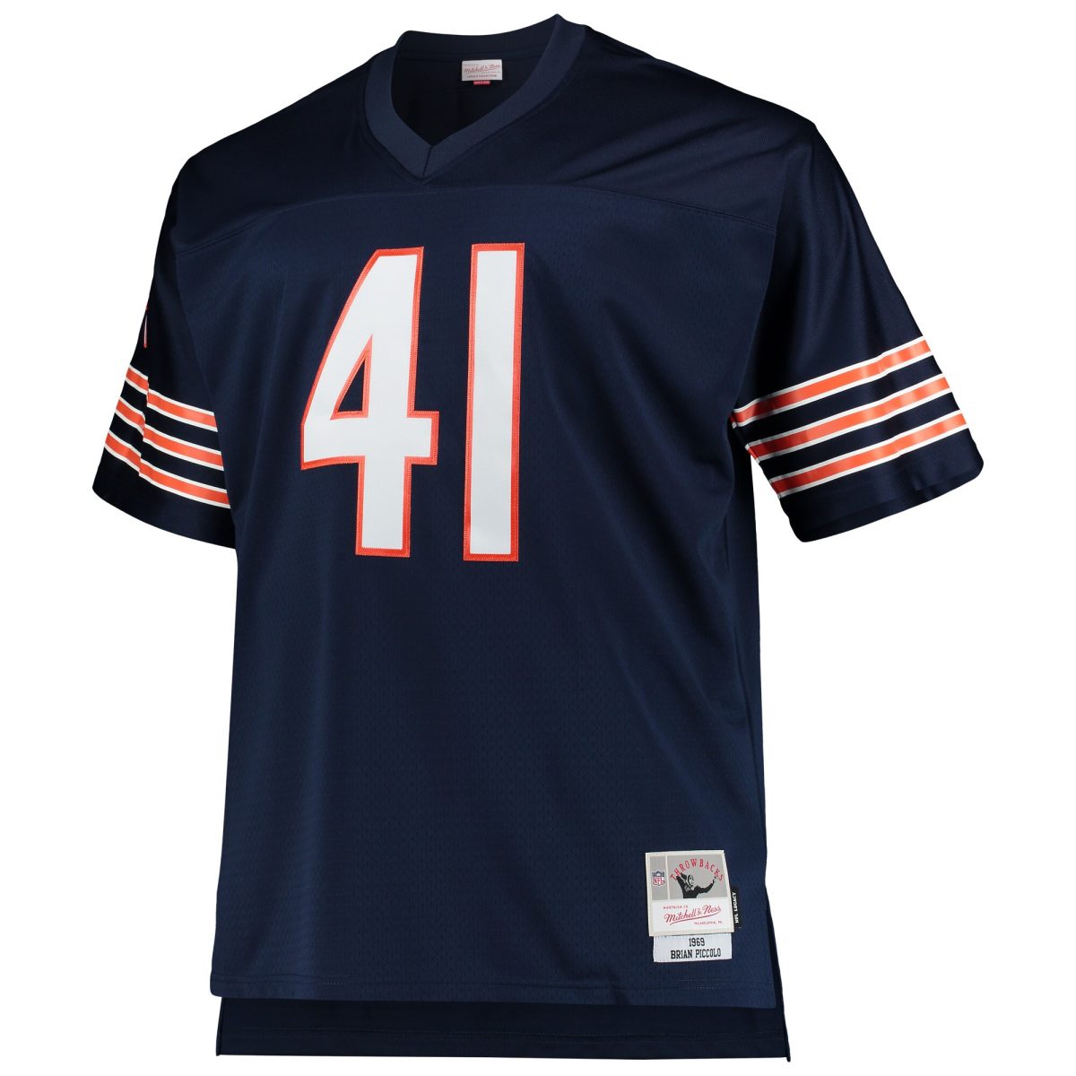 mens mitchell amp ness brian piccolo navy chicago bears big amp tall 1969 retired player replica jersey Collection | Bears Jerseys NFL Fan Gear