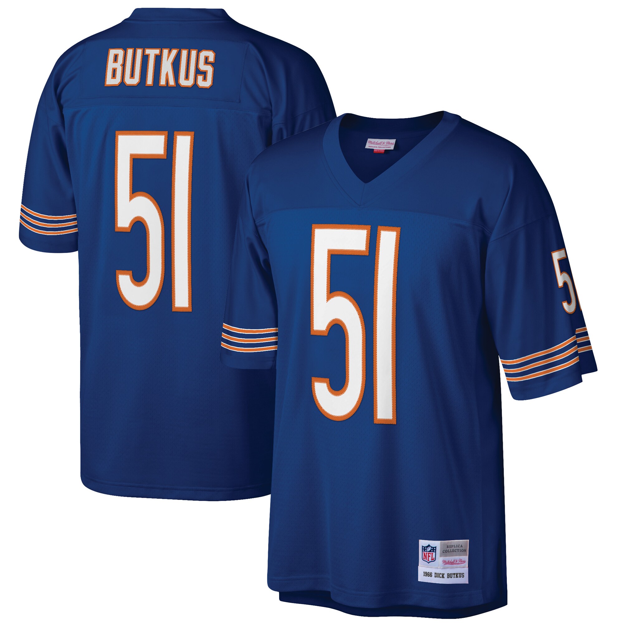 mens mitchell amp ness dick butkus navy chicago bears retired player legacy replica jersey Collection | Bears Jerseys NFL Fan Gear