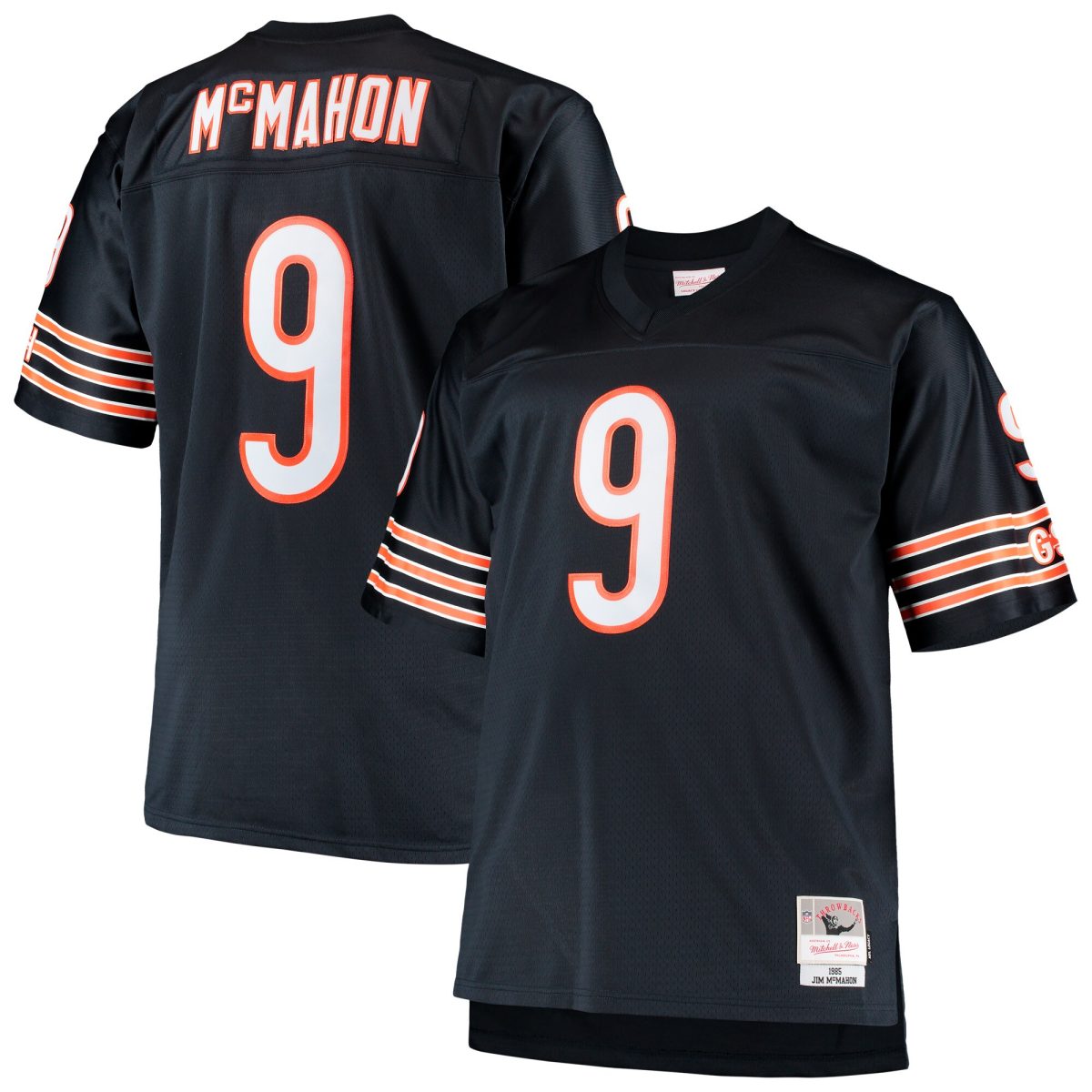 mens mitchell amp ness jim mcmahon navy chicago bears big amp tall 1985 retired player replica jersey Collection | Bears Jerseys NFL Fan Gear