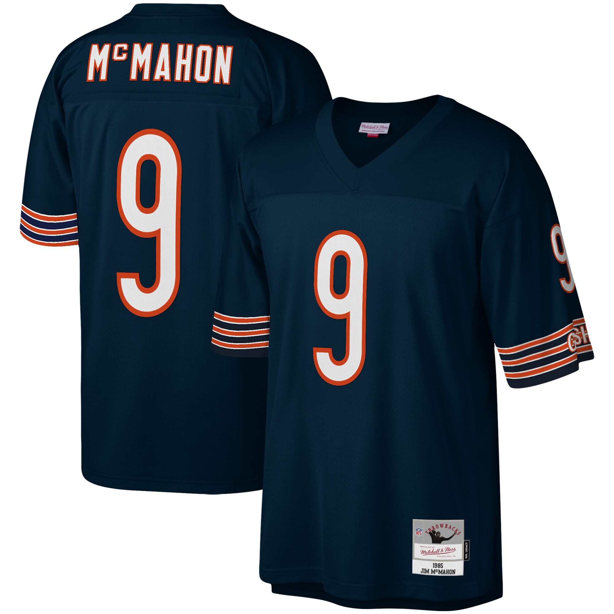 mens mitchell amp ness jim mcmahon navy chicago bears legacy replica jersey Collection | Bears Jerseys NFL Fan Gear
