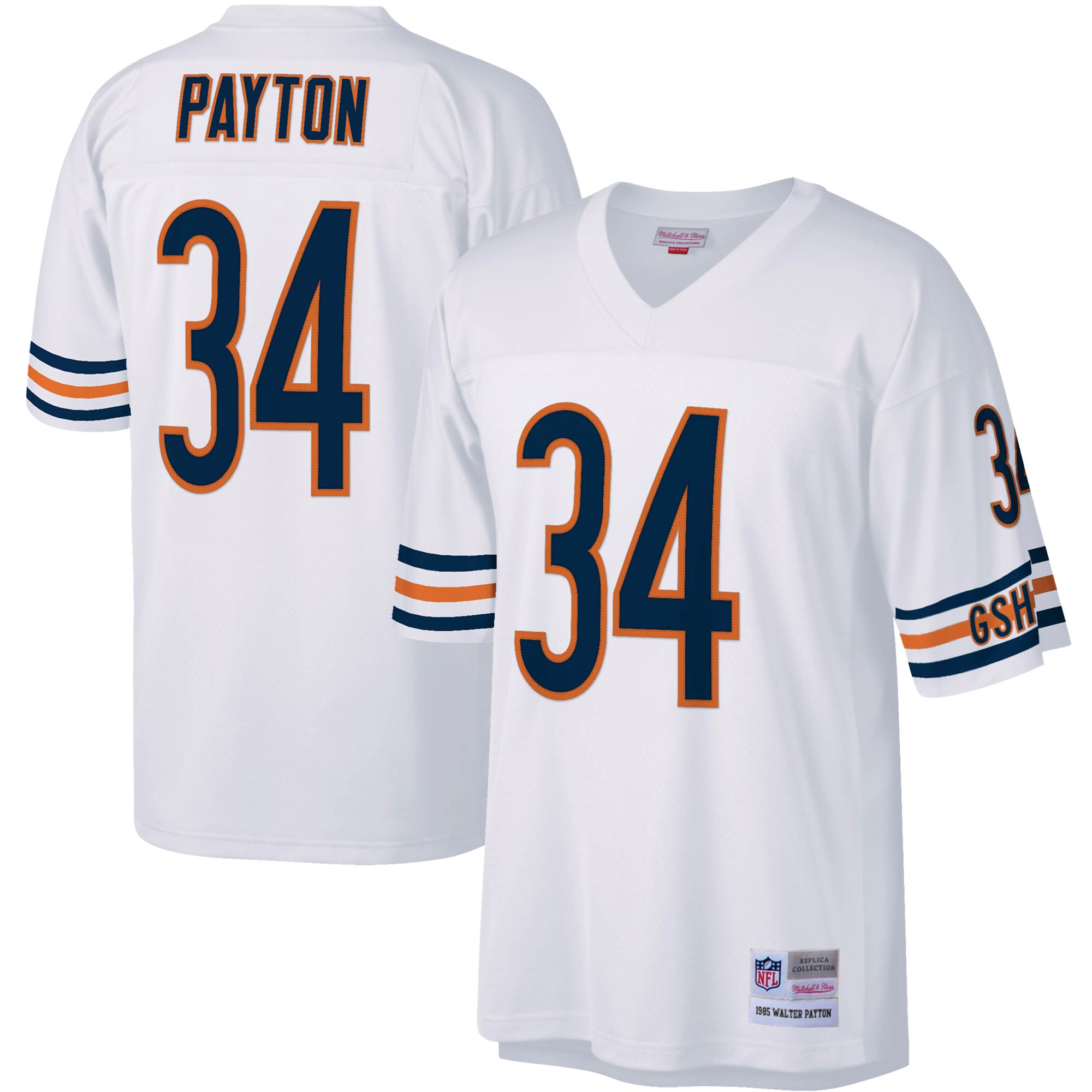 mens mitchell amp ness walter payton white chicago bears legacy replica jersey Collection | Bears Jerseys NFL Fan Gear