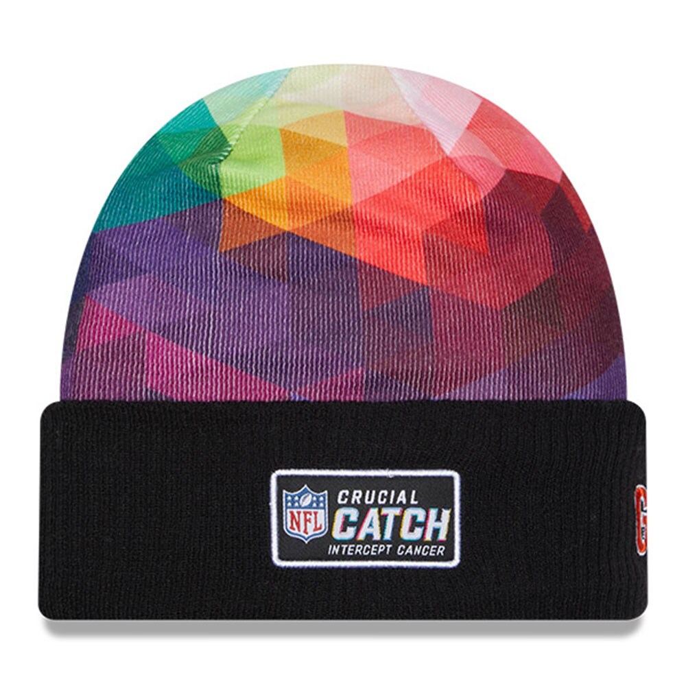 mens new era black chicago bears 2023 nfl crucial catch cuffed knit hat Collection | Bears Jerseys NFL Fan Gear