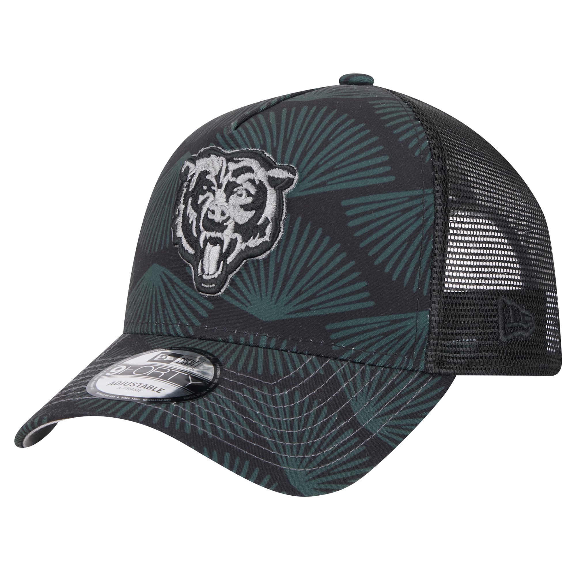 mens new era black chicago bears agave trucker 9forty adjustable hat Collection | Bears Jerseys NFL Fan Gear
