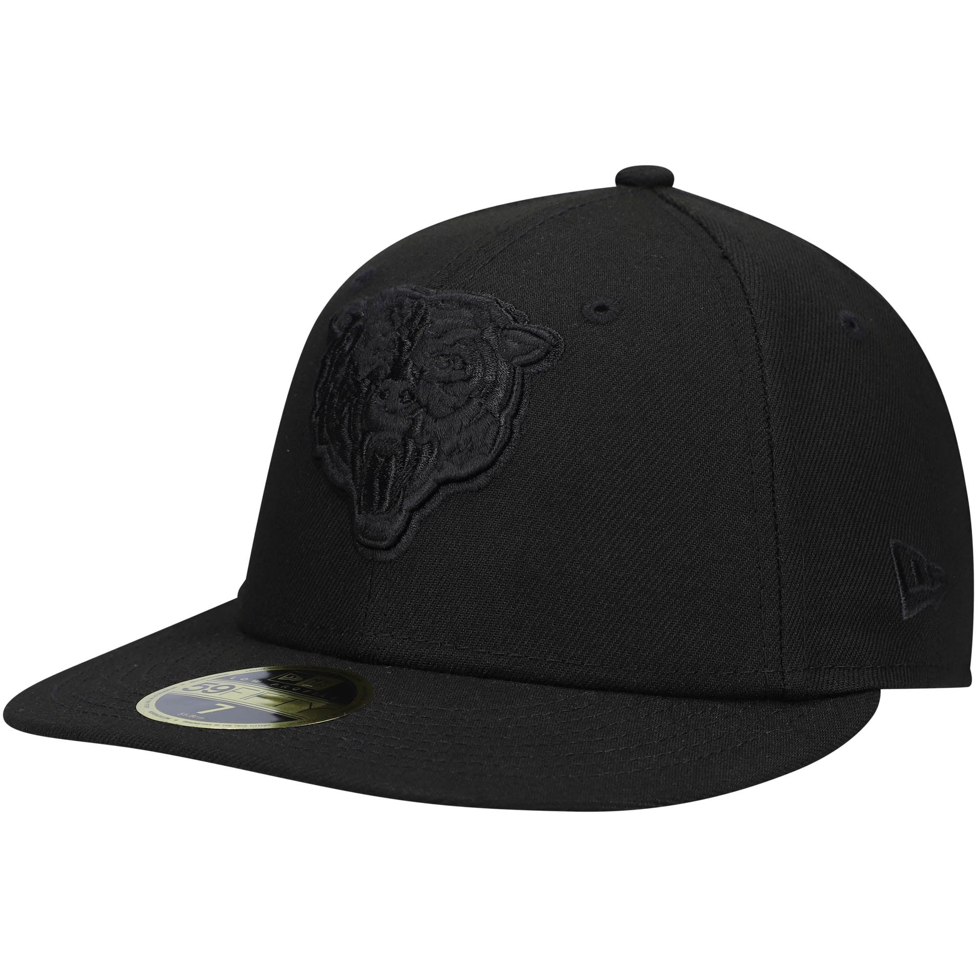 mens new era black chicago bears black on black low profile 59fifty ii fitted hat Collection | Bears Jerseys NFL Fan Gear