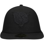mens new era black chicago bears black on black low profile 59fifty ii fitted hat Collection | Bears Jerseys NFL Fan Gear