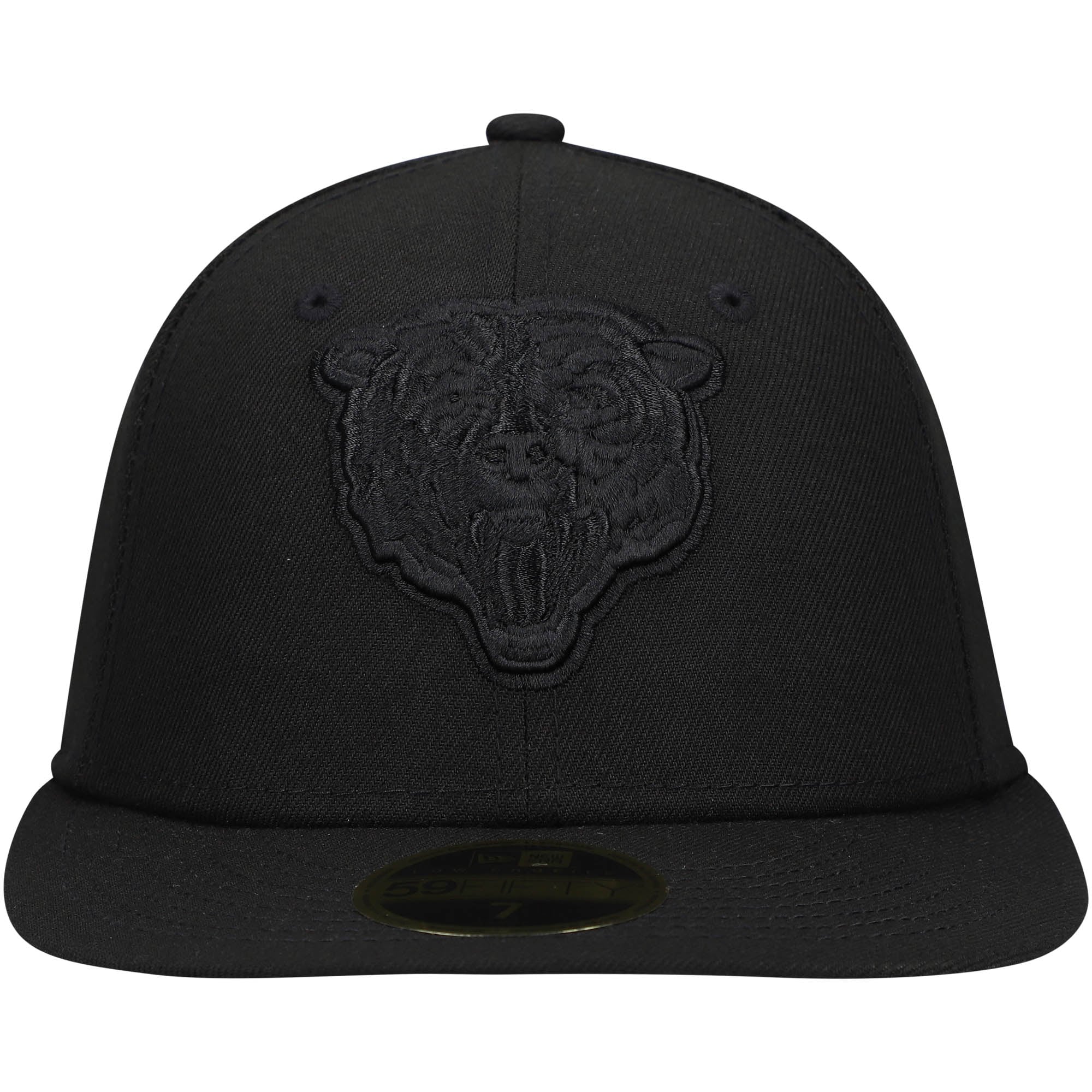 mens new era black chicago bears black on black low profile 59fifty ii fitted hat Collection | Bears Jerseys NFL Fan Gear