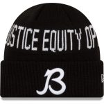 mens new era black chicago bears logo social justice cuffed knit hat Collection | Bears Jerseys NFL Fan Gear