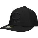 mens new era black chicago bears wordmark black on black low profile 59fifty ii fitted hat Collection | Bears Jerseys NFL Fan Gear