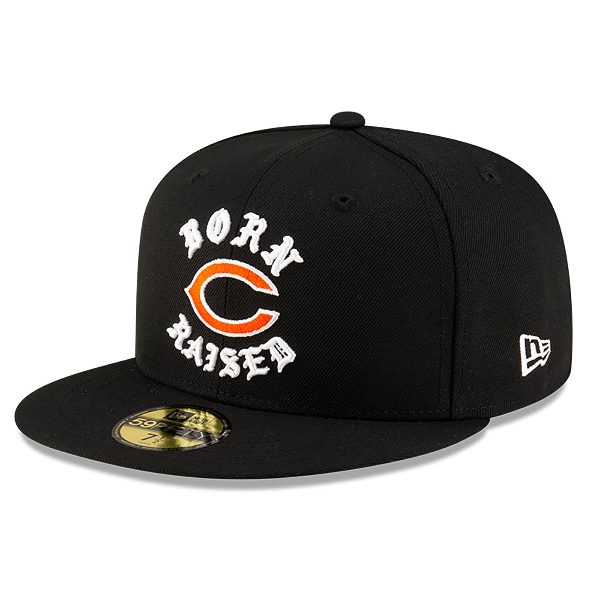 mens new era born x raised black chicago bears 59fifty fitted hat Collection | Bears Jerseys NFL Fan Gear