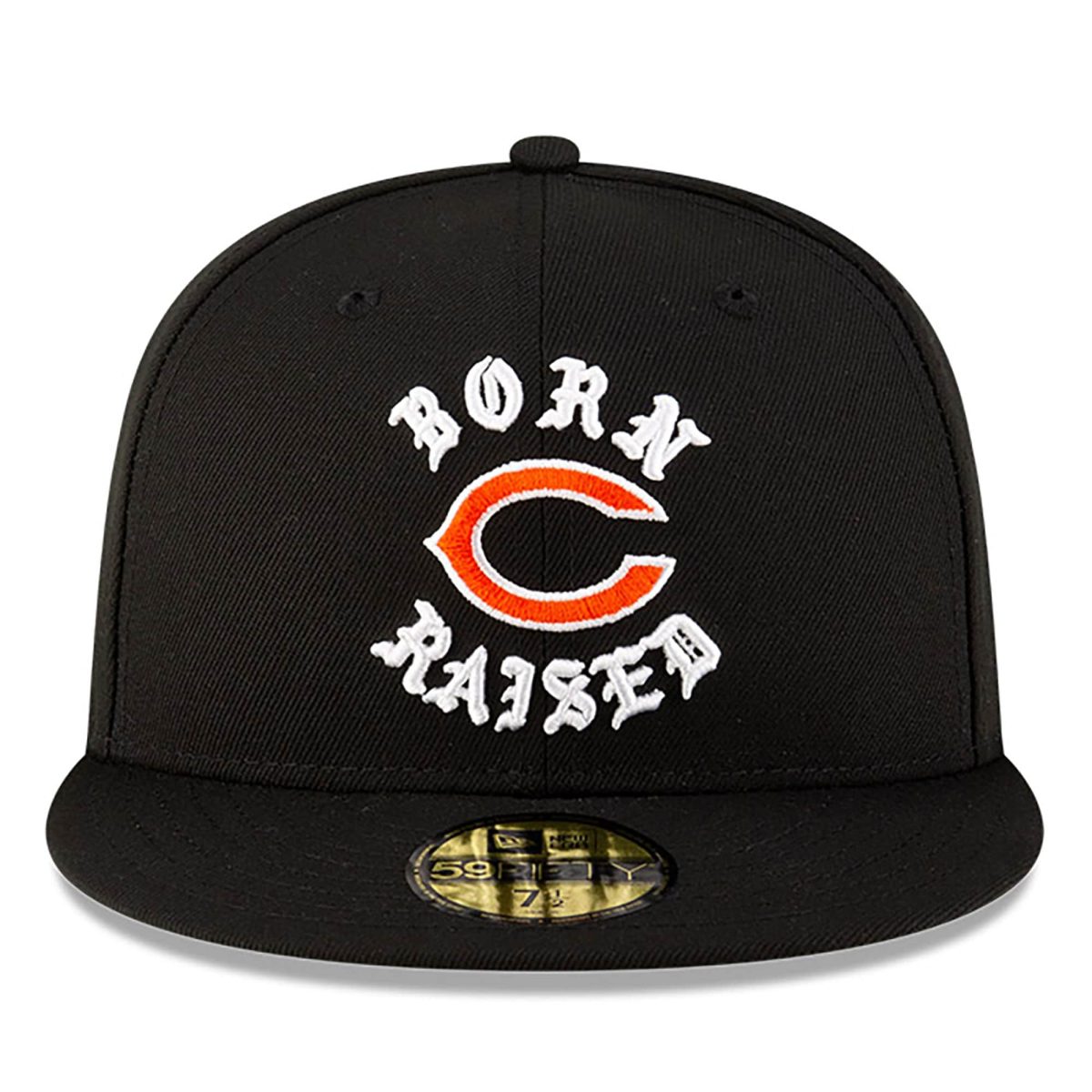 mens new era born x raised black chicago bears 59fifty fitted hat Collection | Bears Jerseys NFL Fan Gear