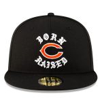 mens new era born x raised black chicago bears 59fifty fitted hat Collection | Bears Jerseys NFL Fan Gear