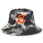 mens new era camo chicago bears 2022 nfl training camp official script bucket hat Collection | Bears Jerseys NFL Fan Gear