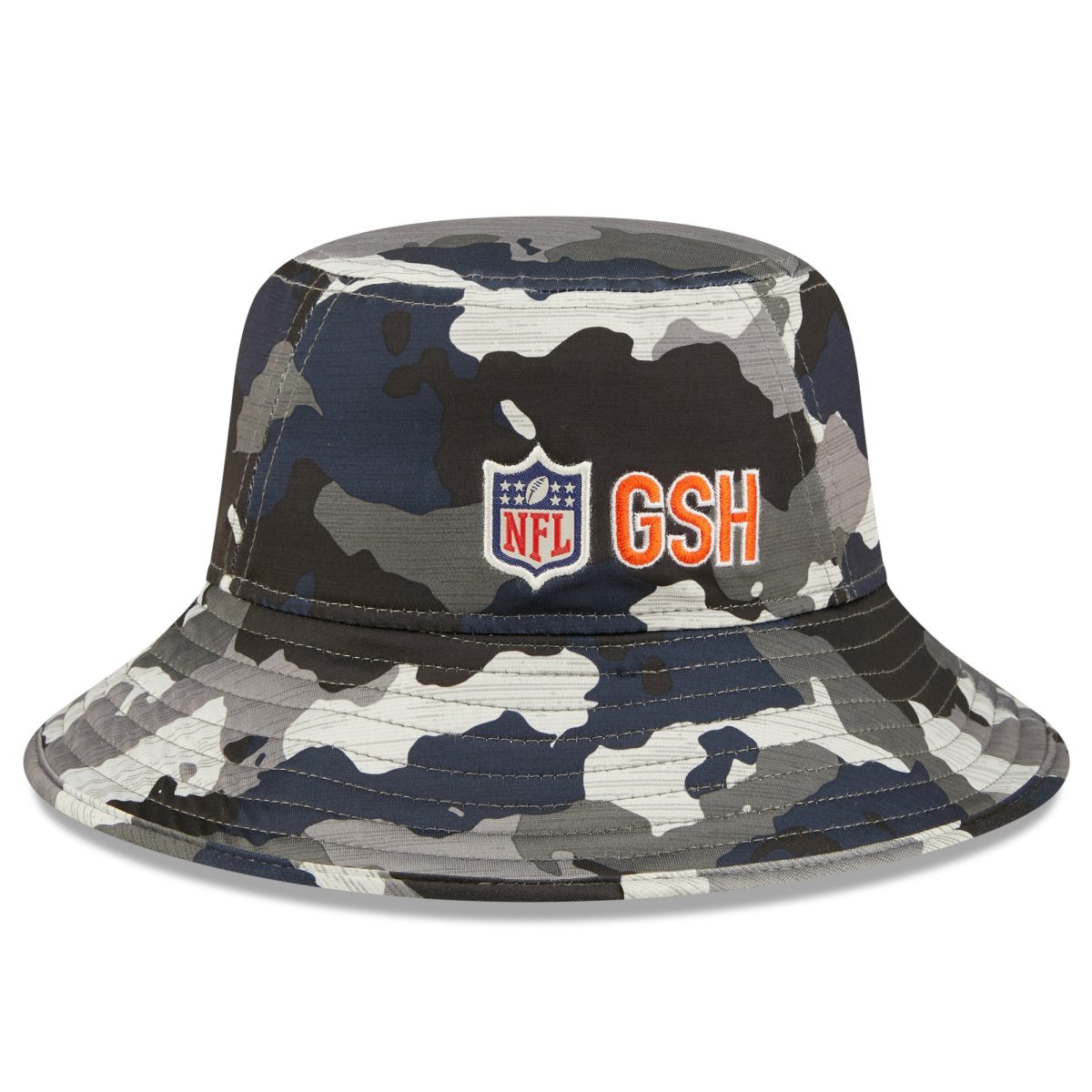 mens new era camo chicago bears 2022 nfl training camp official script bucket hat Collection | Bears Jerseys NFL Fan Gear