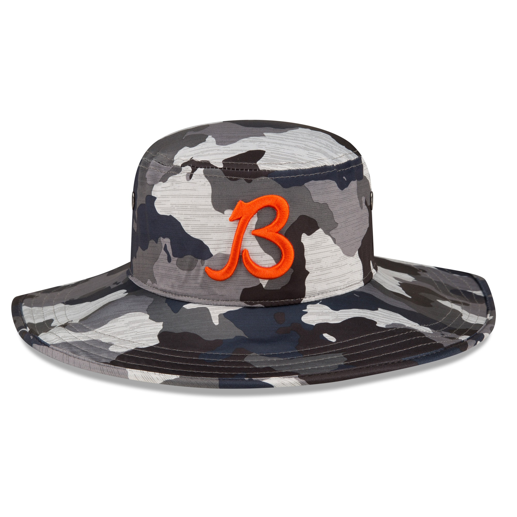 mens new era camo chicago bears 2022 nfl training camp official script panama bucket hat Collection | Bears Jerseys NFL Fan Gear