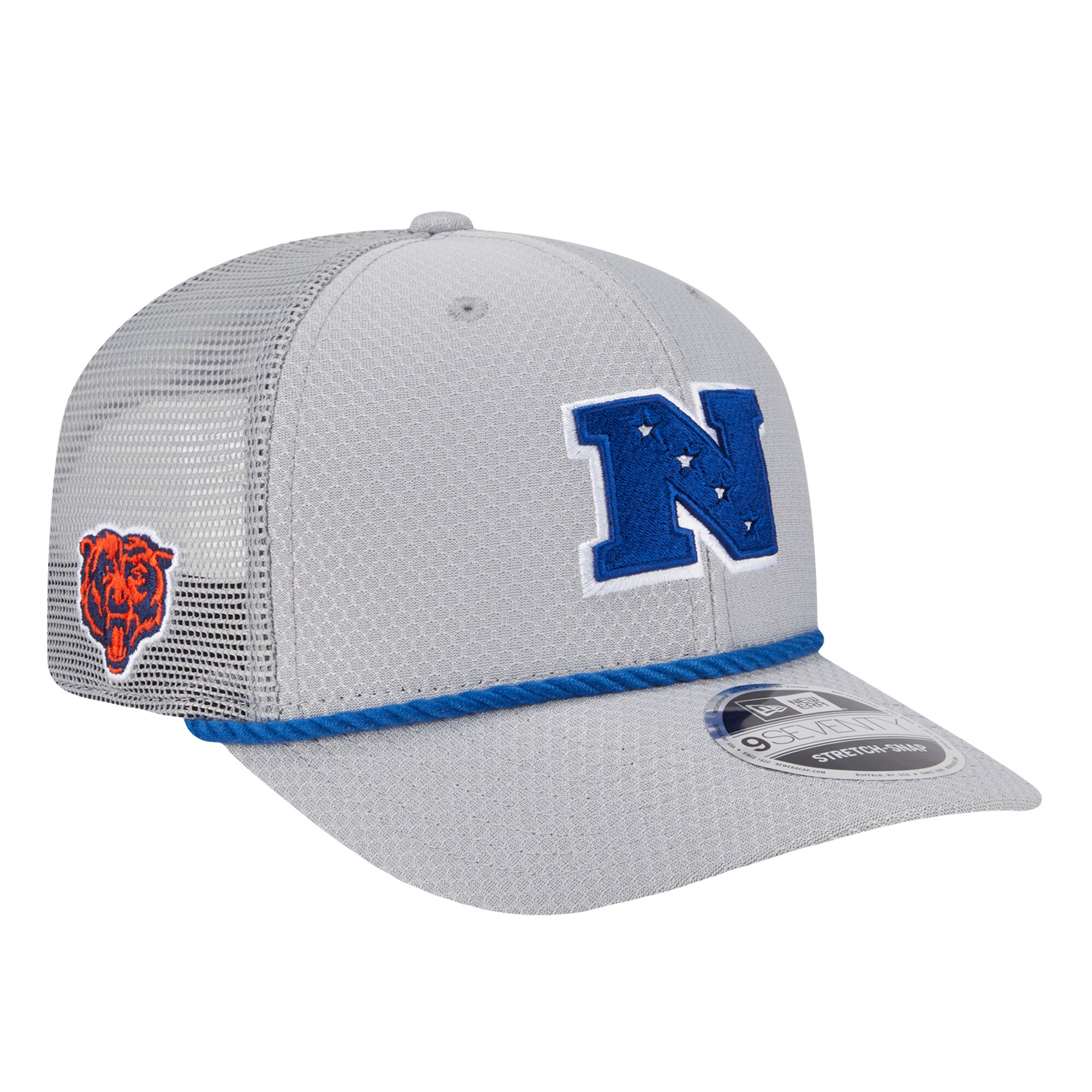 mens new era gray chicago bears 2025 pro bowl 9seventy stretch-snap hat Collection | Bears Jerseys NFL Fan Gear