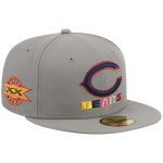 mens new era gray chicago bears color pack 59fifty fitted hat Collection | Bears Jerseys NFL Fan Gear