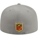 mens new era gray chicago bears color pack 59fifty fitted hat Collection | Bears Jerseys NFL Fan Gear