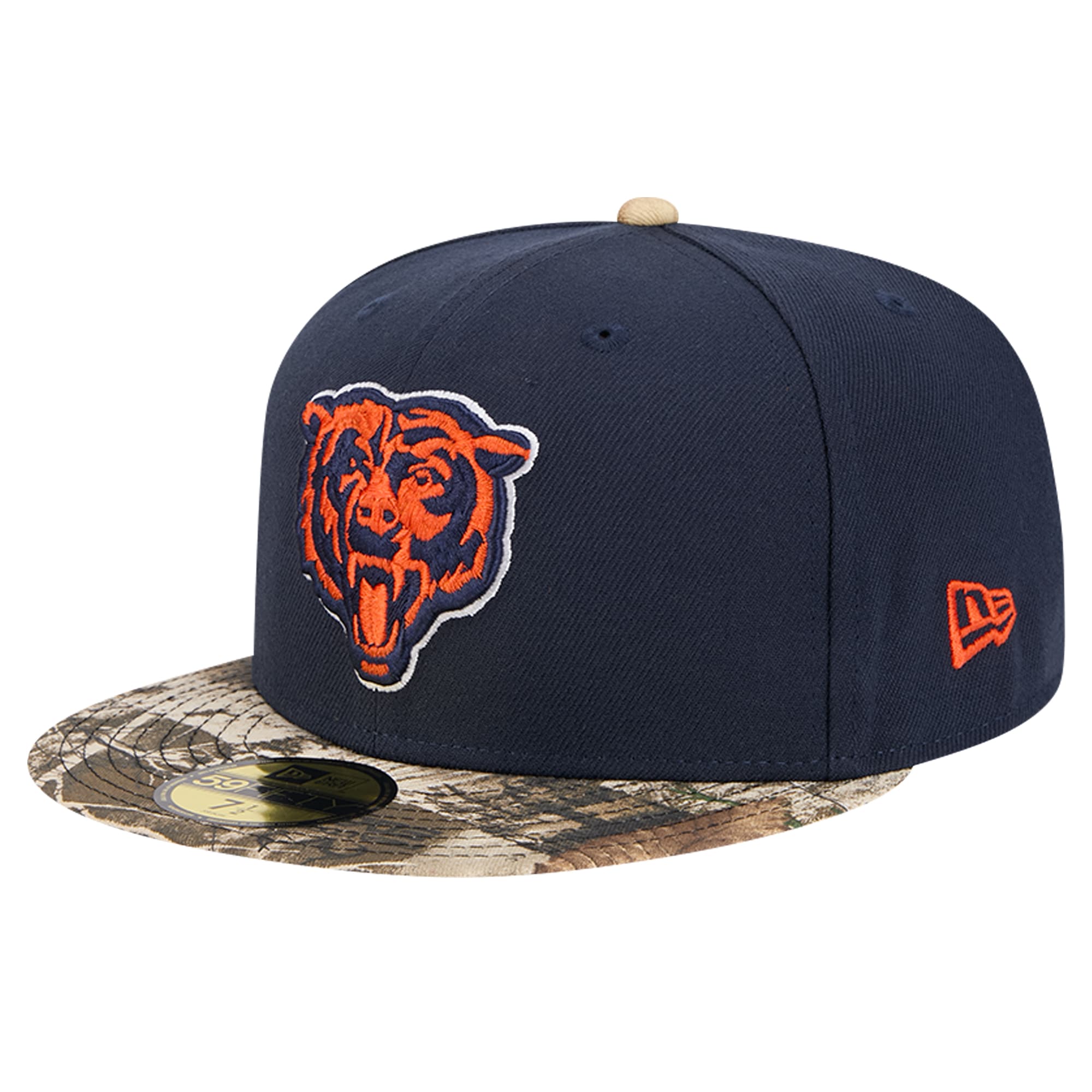 mens new era navy chicago bears active two-tone camo 59fifty fitted hat Collection | Bears Jerseys NFL Fan Gear