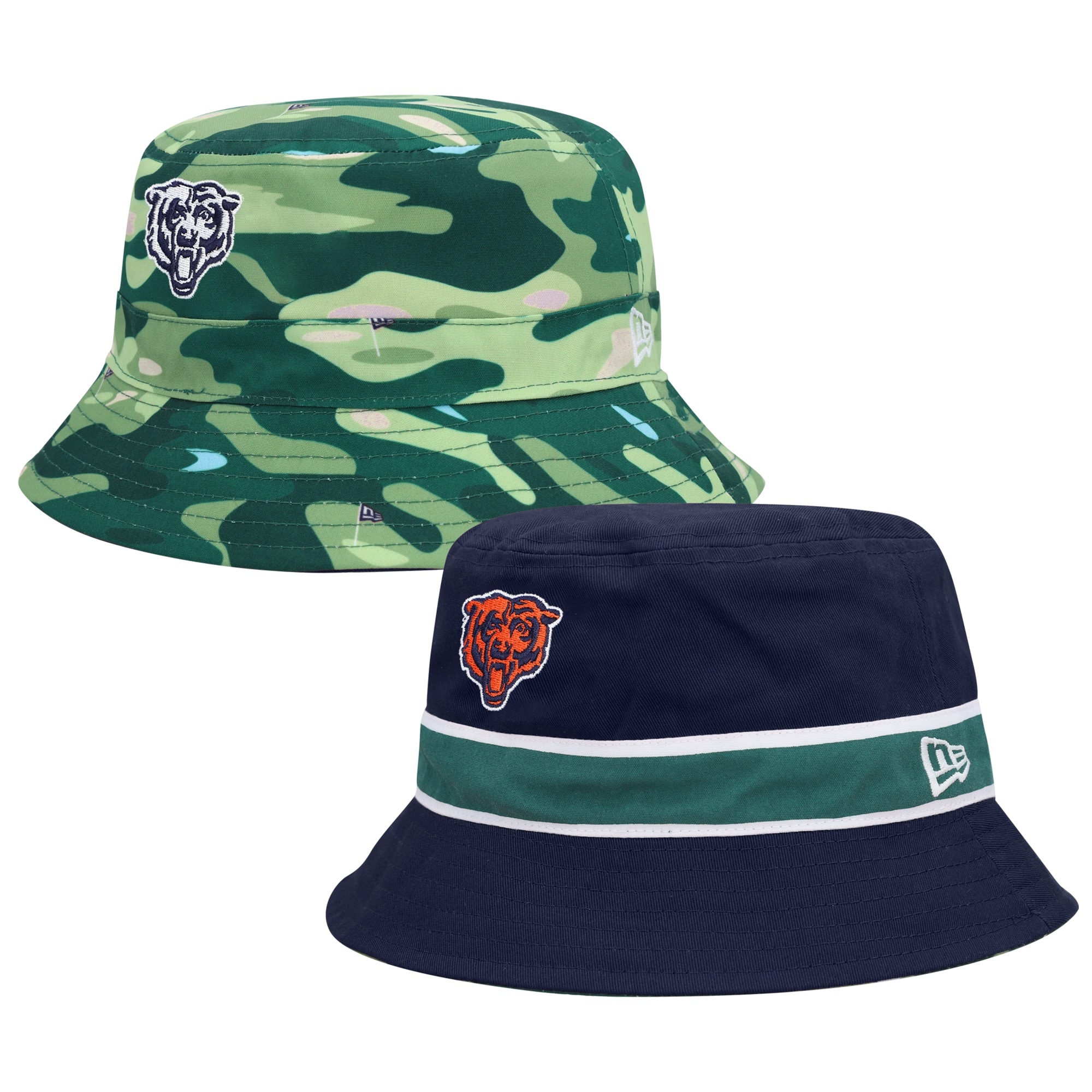 mens new era navycamo chicago bears reversible bucket hat Collection | Bears Jerseys NFL Fan Gear