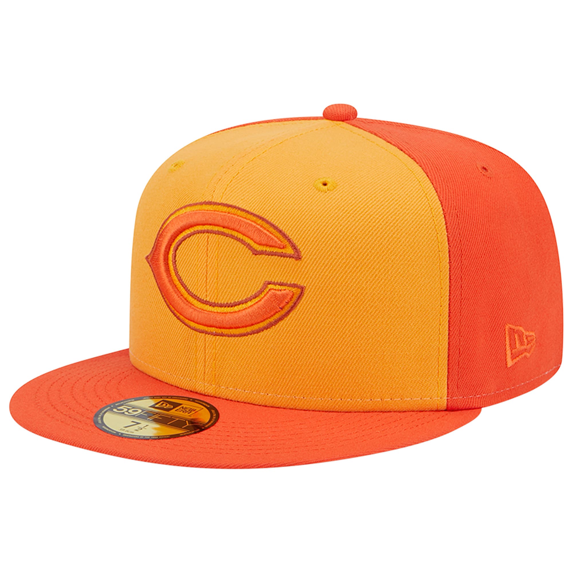 mens new era orange chicago bears tri-tone 59fifty fitted hat Collection | Bears Jerseys NFL Fan Gear