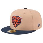 mens new era tan chicago bears head logo main 59fifty fitted hat Collection | Bears Jerseys NFL Fan Gear