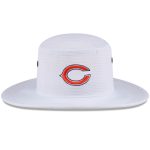 mens new era white chicago bears 2024 nfl training camp panama bucket hat Collection | Bears Jerseys NFL Fan Gear