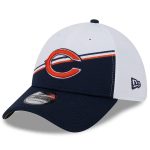 mens new era whitenavy chicago bears 2023 sideline 39thirty flex hat Collection | Bears Jerseys NFL Fan Gear