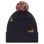 mens new era x felt navy chicago bears cuffed knit hat with pom Collection | Bears Jerseys NFL Fan Gear