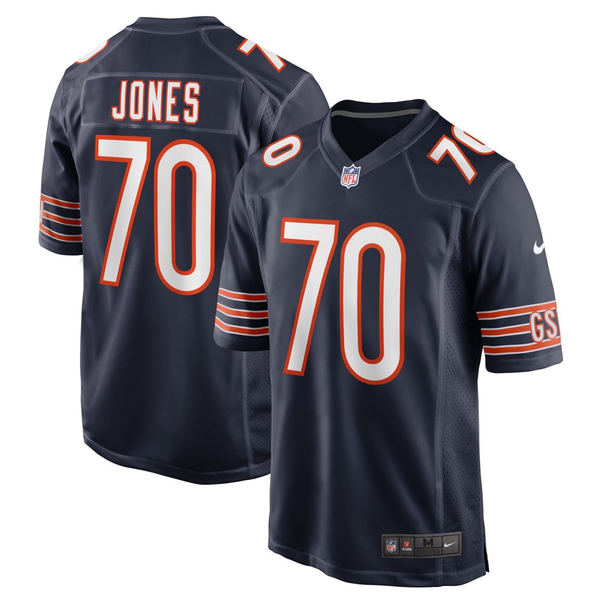 mens nike braxton jones navy chicago bears game player jersey Collection | Bears Jerseys NFL Fan Gear