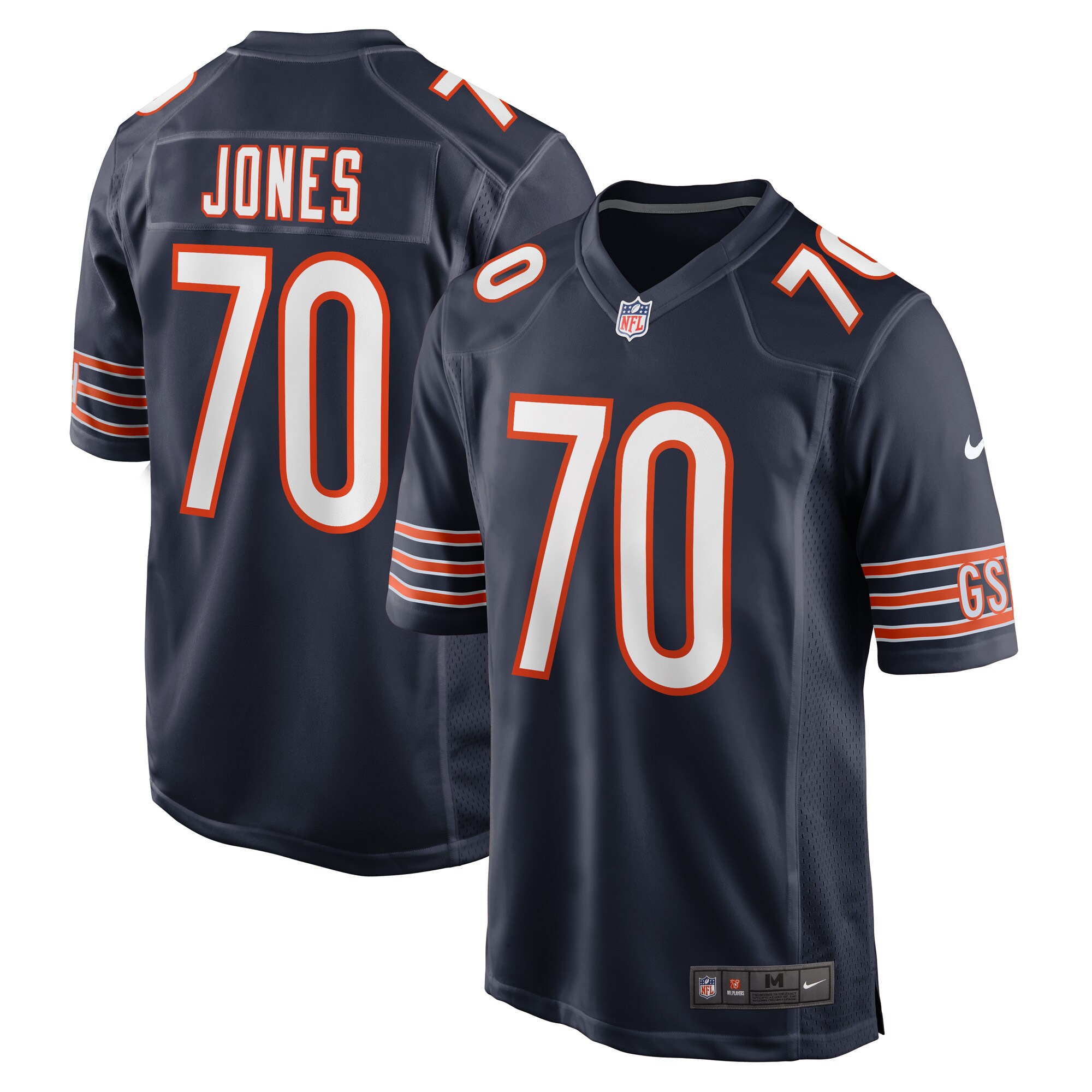 mens nike braxton jones navy chicago bears game player jersey Collection | Bears Jerseys NFL Fan Gear