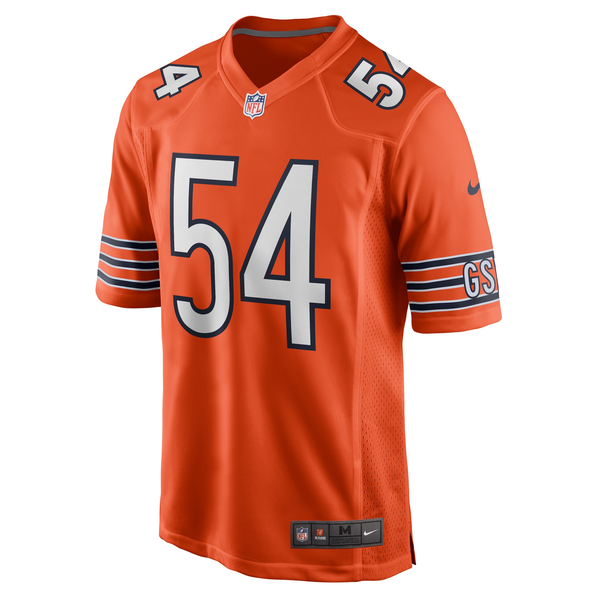 mens nike brian urlacher orange chicago bears retired player jersey Collection | Bears Jerseys NFL Fan Gear