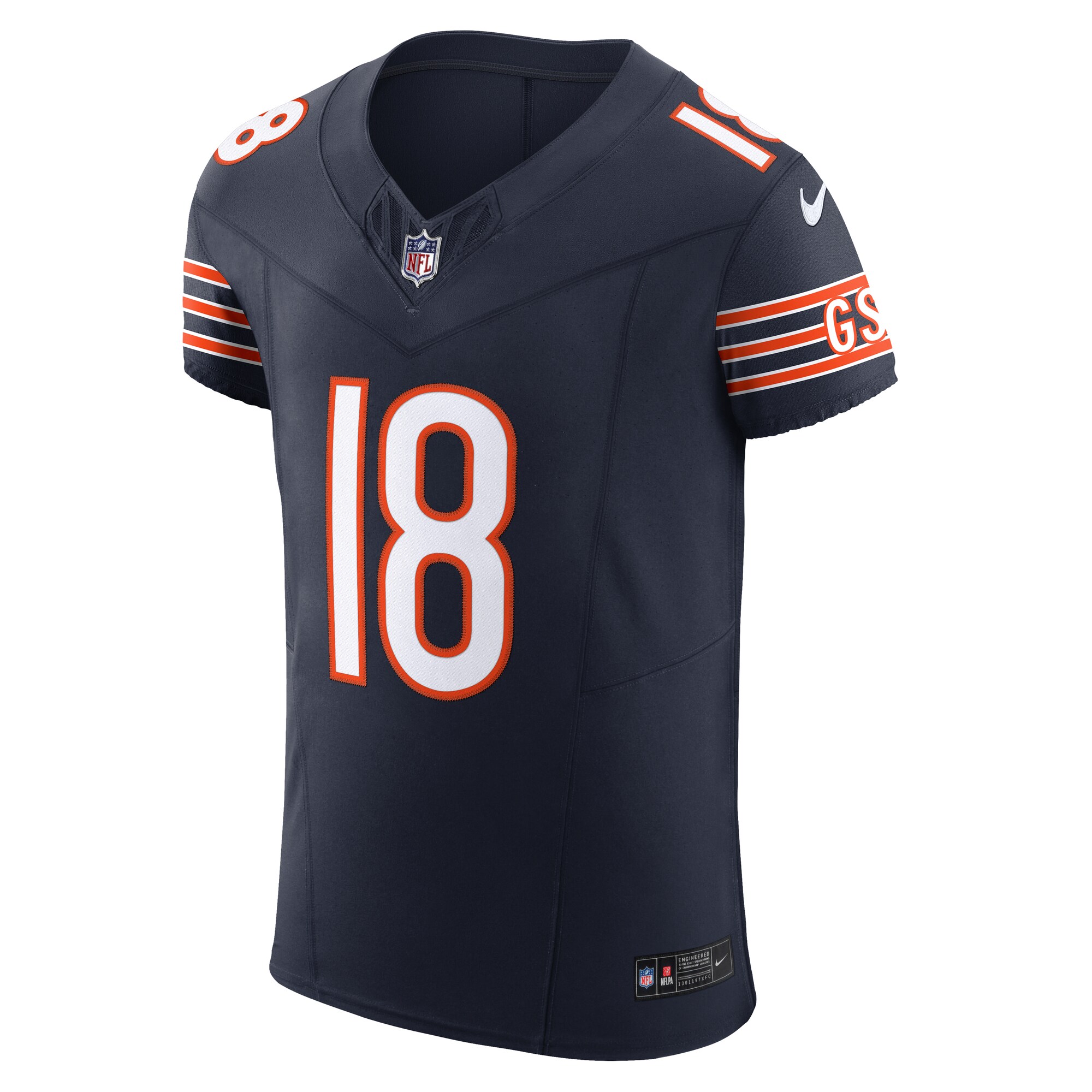 mens nike caleb williams navy chicago bears team vapor f.u.s.e. elite jersey Collection | Bears Jerseys NFL Fan Gear