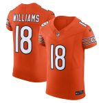 mens nike caleb williams orange chicago bears alternate vapor f.u.s.e. elite jersey Collection | Bears Jerseys NFL Fan Gear