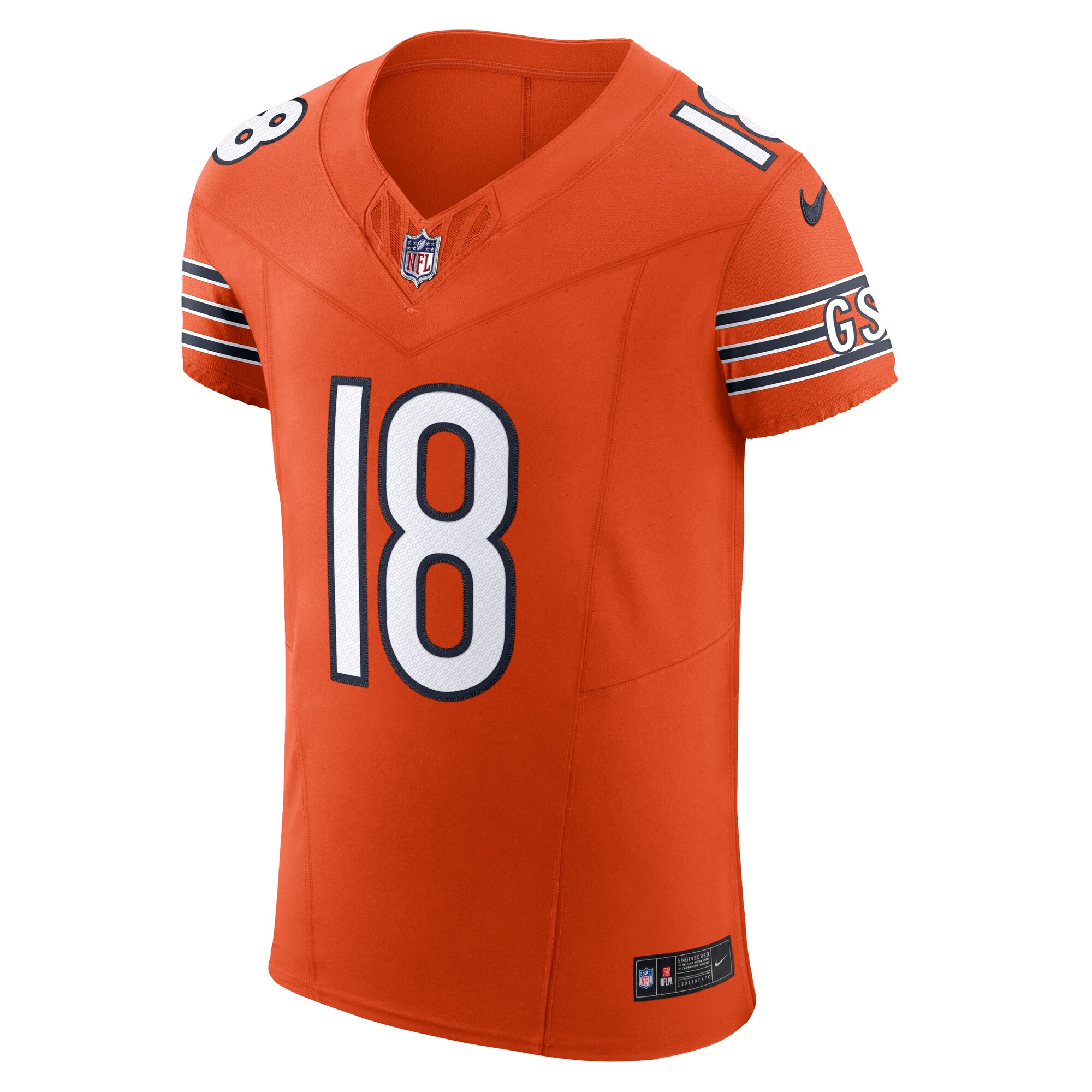 mens nike caleb williams orange chicago bears alternate vapor f.u.s.e. elite jersey Collection | Bears Jerseys NFL Fan Gear